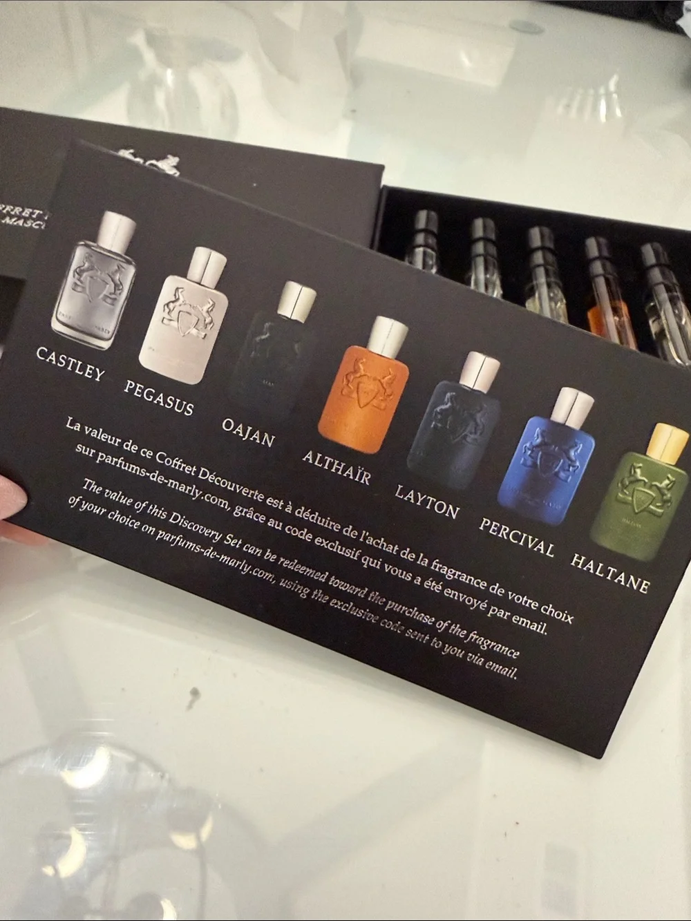 Parfums de Marly Men’s Discovery Set — Black